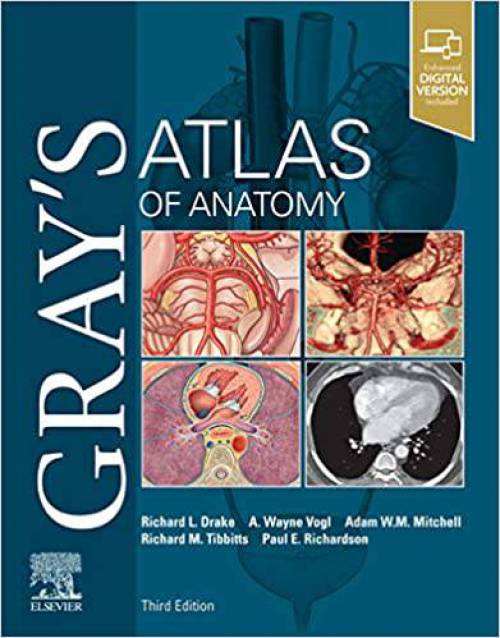 کتاب Grays Atlas of Anatomy 3rd Edition 2021